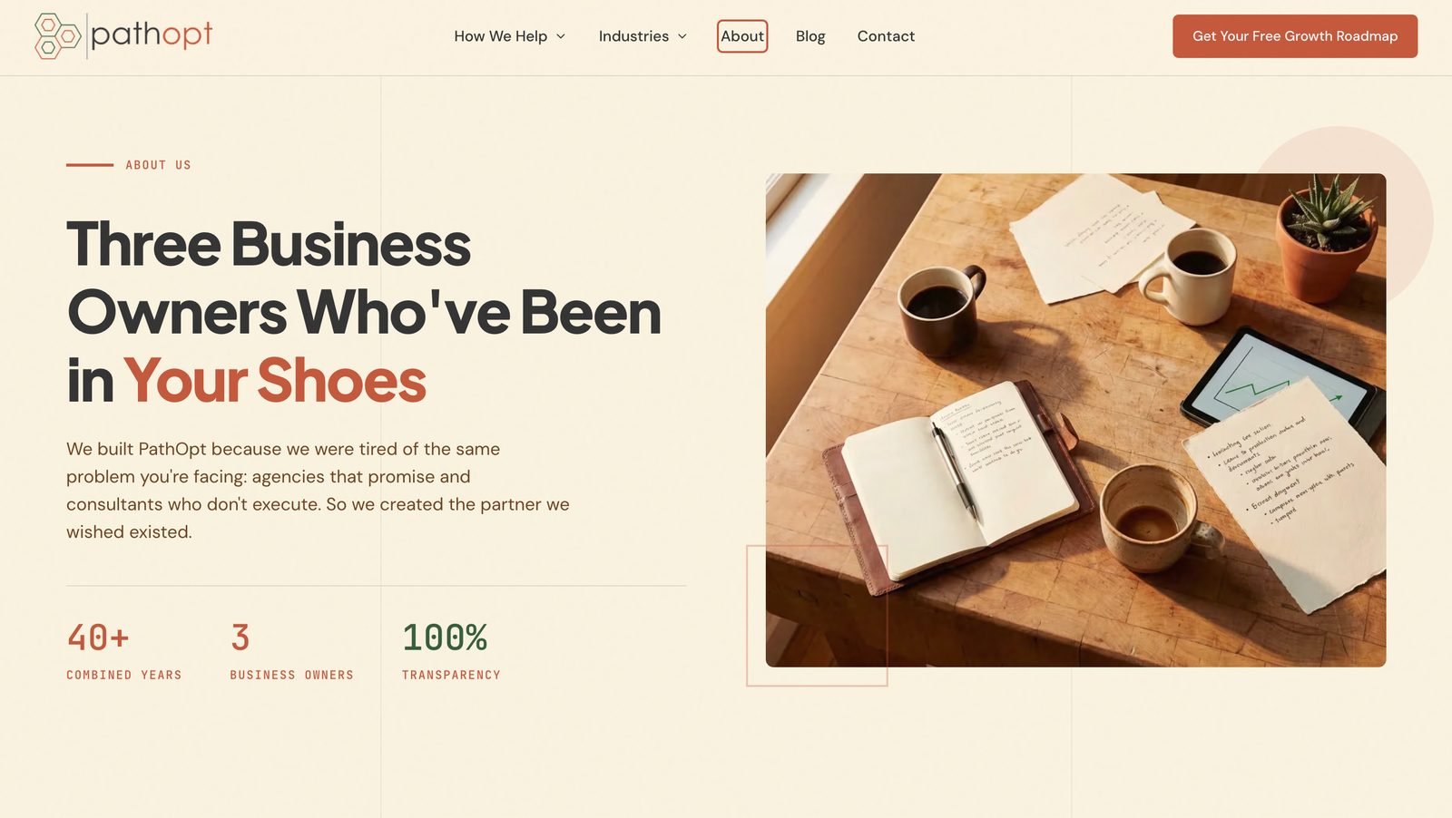 PathOpt — the firm co-founded by Justin Dews.